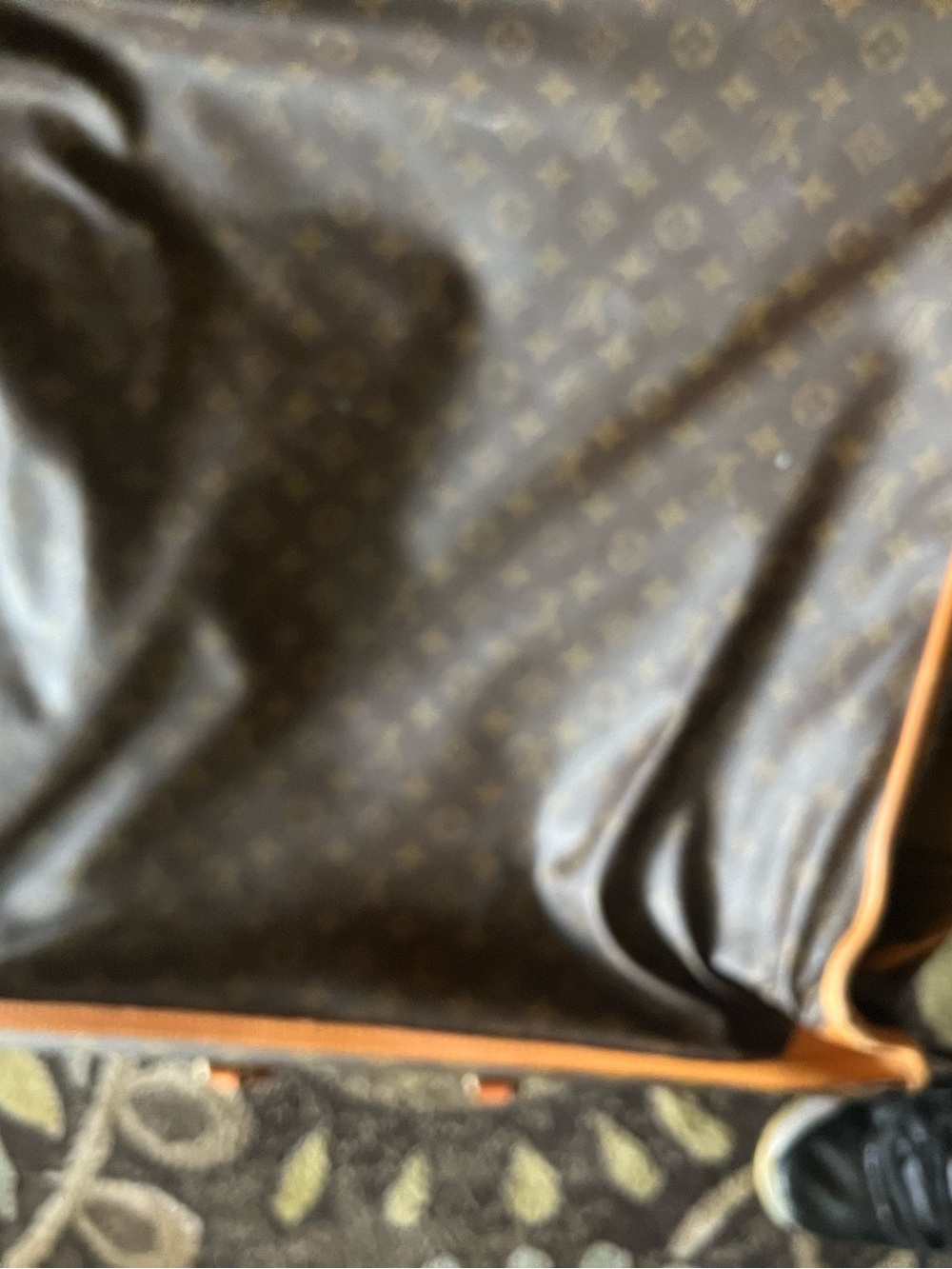 3 LV Monogram Canvas Travel garment Bags in Brown